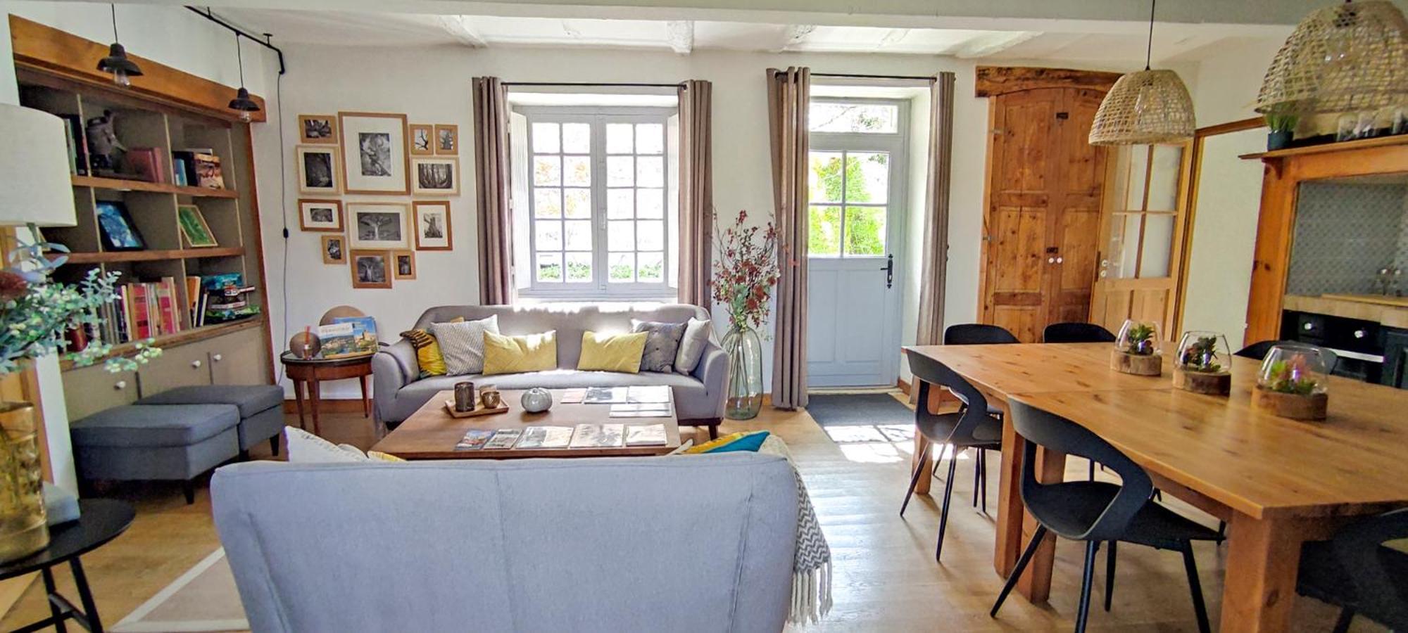 La Source Bed & Breakfast Saint-Cybranet Exterior photo